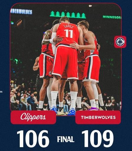 PG-赶走保罗，快船还是输球，过去八场比赛，快船输掉七场！