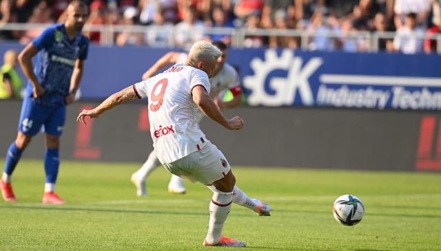 PG-【热身】30分钟丢3球 AC米兰2比3负于匈牙利球会